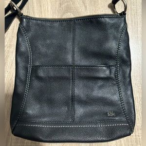 The Sak black leather crossbody purse, EXCELLENT condition**